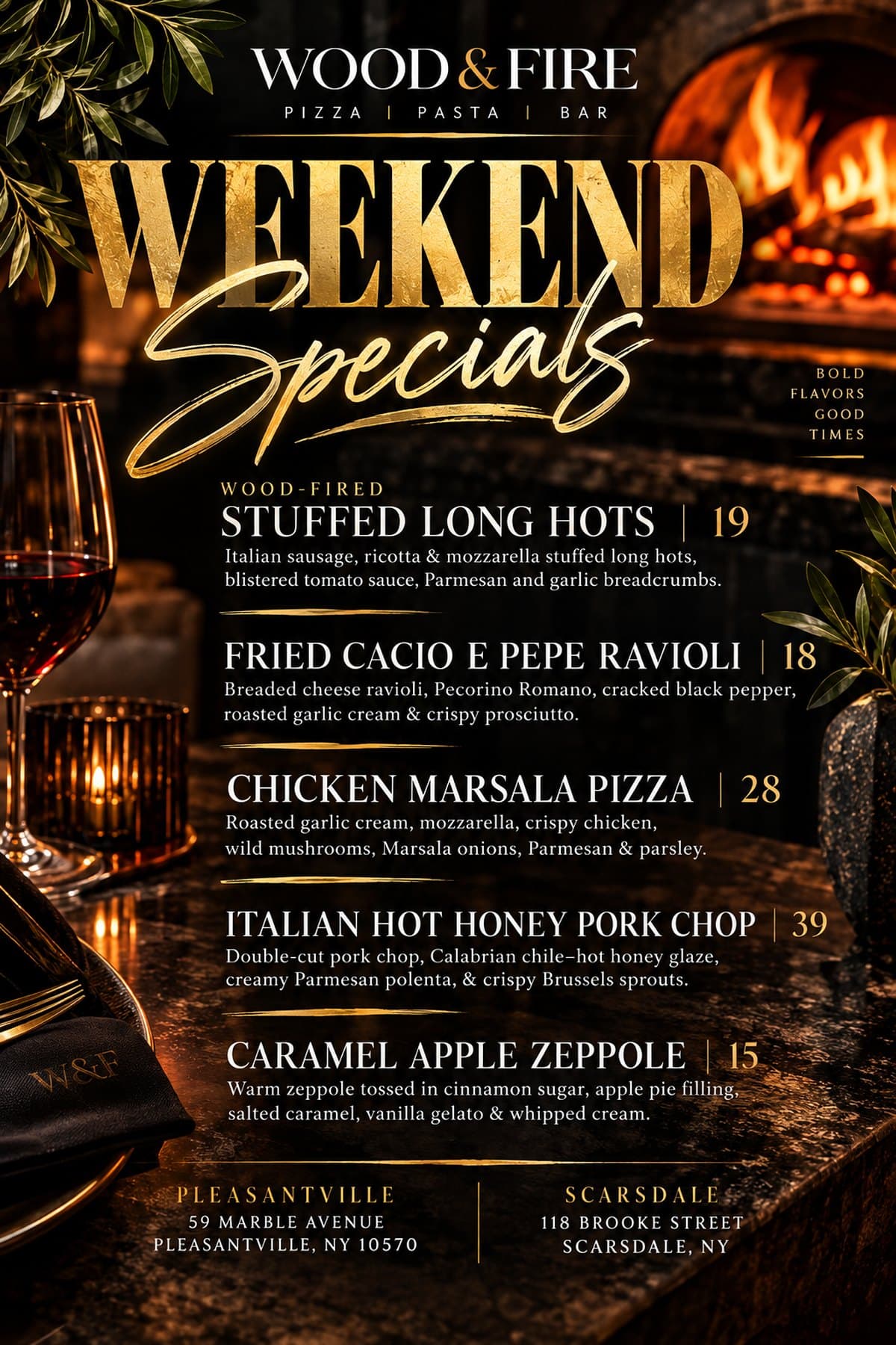 Weekend Specials flyer