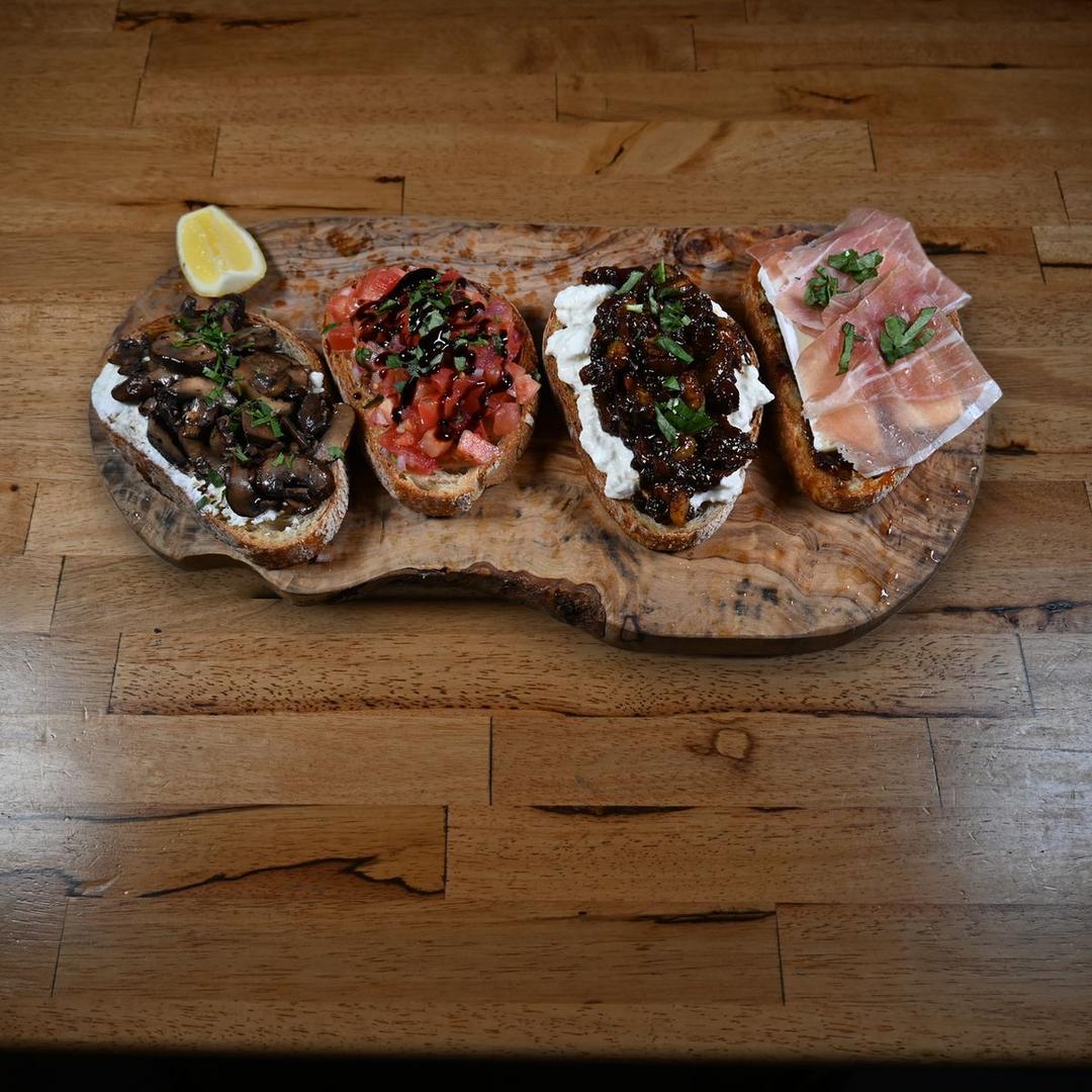 A dish from the Wood & Fire kitchen